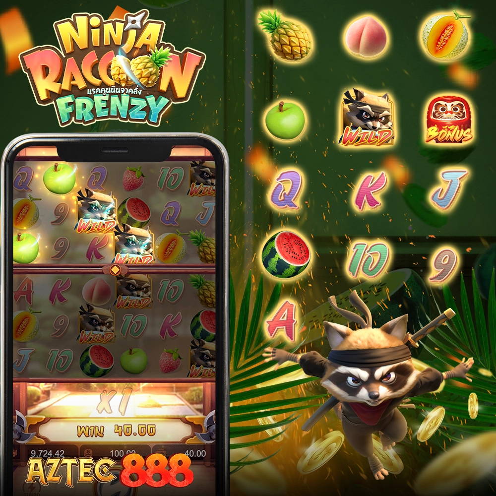 NINJA RACCON FRENZY PG SOFT