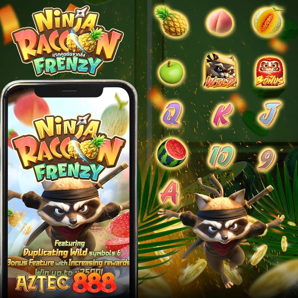 NINJA RACCON FRENZY PGSLOT