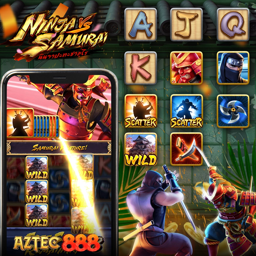 AZTEC888 NINJA VS SAMURAI