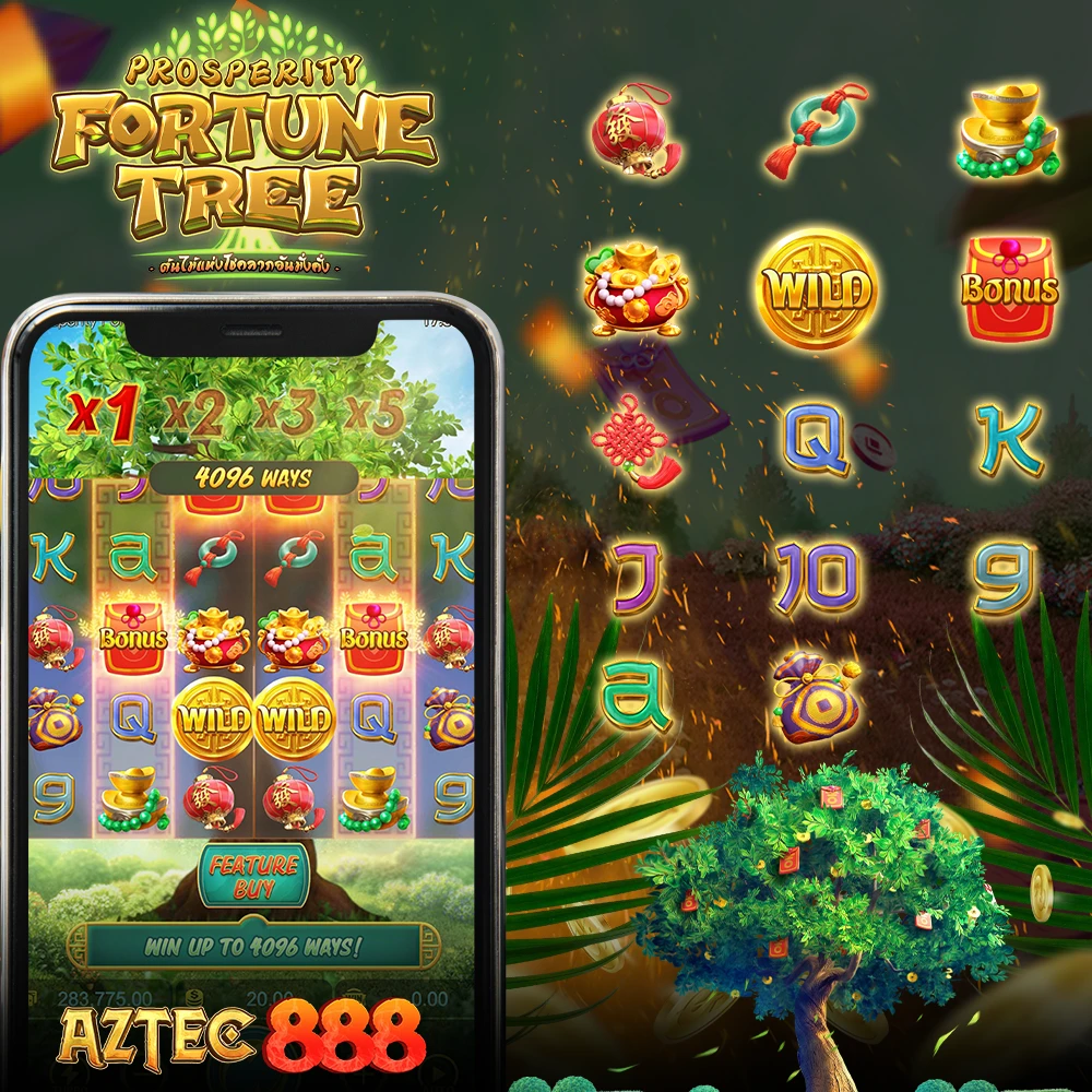 Prosperity Fortune Tree PGAZTEC888